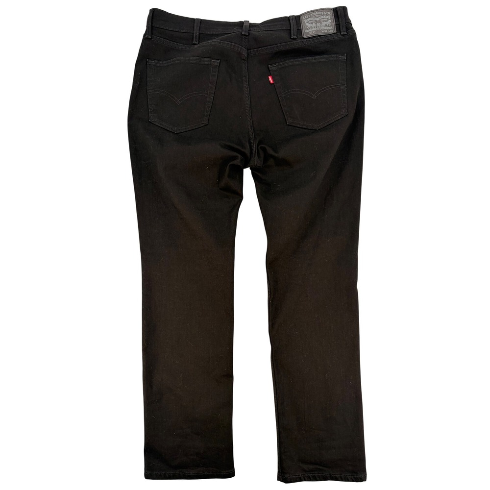 Levi's 511 Black Slim Straight Jeans W38 L30 Minimal Streetwear Denim